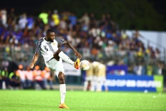 ORANJESTAD , ARUBA - JUNE 8: Aruba vs Curaçao on Saturday, June 8, 2024 at Compleho Deportivo Guillermo Prospero Trinidad in Oranjestad , 
(Photo by Davyne Croes/DAC Image)