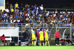 ORANJESTAD , ARUBA - JUNE 8: Aruba vs Curaçao on Saturday, June 8, 2024 at Compleho Deportivo Guillermo Prospero Trinidad in Oranjestad , 
(Photo by Davyne Croes/DAC Image)