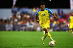 ORANJESTAD , ARUBA - JUNE 8: Aruba vs Curaçao on Saturday, June 8, 2024 at Compleho Deportivo Guillermo Prospero Trinidad in Oranjestad , 
(Photo by Davyne Croes/DAC Image)