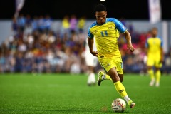 ORANJESTAD , ARUBA - JUNE 8: Aruba vs Curaçao on Saturday, June 8, 2024 at Compleho Deportivo Guillermo Prospero Trinidad in Oranjestad , 
(Photo by Davyne Croes/DAC Image)