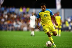 ORANJESTAD , ARUBA - JUNE 8: Aruba vs Curaçao on Saturday, June 8, 2024 at Compleho Deportivo Guillermo Prospero Trinidad in Oranjestad , 
(Photo by Davyne Croes/DAC Image)