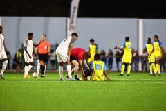 ORANJESTAD , ARUBA - JUNE 8: Aruba vs Curaçao on Saturday, June 8, 2024 at Compleho Deportivo Guillermo Prospero Trinidad in Oranjestad , 
(Photo by Davyne Croes/DAC Image)