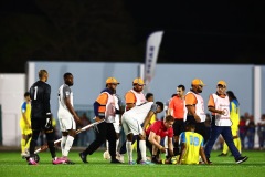 ORANJESTAD , ARUBA - JUNE 8: Aruba vs Curaçao on Saturday, June 8, 2024 at Compleho Deportivo Guillermo Prospero Trinidad in Oranjestad , 
(Photo by Davyne Croes/DAC Image)