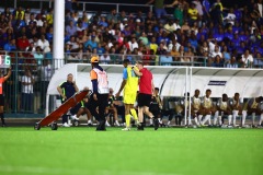 ORANJESTAD , ARUBA - JUNE 8: Aruba vs Curaçao on Saturday, June 8, 2024 at Compleho Deportivo Guillermo Prospero Trinidad in Oranjestad , 
(Photo by Davyne Croes/DAC Image)