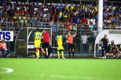 ORANJESTAD , ARUBA - JUNE 8: Aruba vs Curaçao on Saturday, June 8, 2024 at Compleho Deportivo Guillermo Prospero Trinidad in Oranjestad , 
(Photo by Davyne Croes/DAC Image)