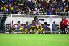 ORANJESTAD , ARUBA - JUNE 8: Aruba vs Curaçao on Saturday, June 8, 2024 at Compleho Deportivo Guillermo Prospero Trinidad in Oranjestad , 
(Photo by Davyne Croes/DAC Image)