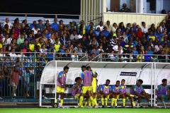 ORANJESTAD , ARUBA - JUNE 8: Aruba vs Curaçao on Saturday, June 8, 2024 at Compleho Deportivo Guillermo Prospero Trinidad in Oranjestad , 
(Photo by Davyne Croes/DAC Image)