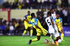 ORANJESTAD , ARUBA - JUNE 8: Aruba vs Curaçao on Saturday, June 8, 2024 at Compleho Deportivo Guillermo Prospero Trinidad in Oranjestad , 
(Photo by Davyne Croes/DAC Image)