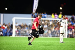 ORANJESTAD , ARUBA - JUNE 8: Aruba vs Curaçao on Saturday, June 8, 2024 at Compleho Deportivo Guillermo Prospero Trinidad in Oranjestad , 
(Photo by Davyne Croes/DAC Image)