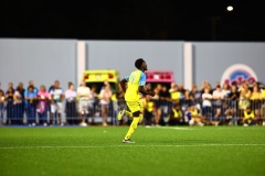 ORANJESTAD , ARUBA - JUNE 8: Aruba vs Curaçao on Saturday, June 8, 2024 at Compleho Deportivo Guillermo Prospero Trinidad in Oranjestad , 
(Photo by Davyne Croes/DAC Image)