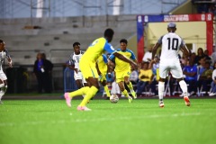 ORANJESTAD , ARUBA - JUNE 8: Aruba vs Curaçao on Saturday, June 8, 2024 at Compleho Deportivo Guillermo Prospero Trinidad in Oranjestad , 
(Photo by Davyne Croes/DAC Image)