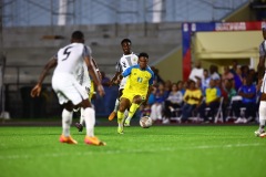 ORANJESTAD , ARUBA - JUNE 8: Aruba vs Curaçao on Saturday, June 8, 2024 at Compleho Deportivo Guillermo Prospero Trinidad in Oranjestad , 
(Photo by Davyne Croes/DAC Image)