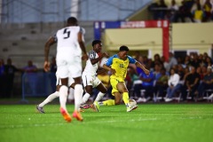 ORANJESTAD , ARUBA - JUNE 8: Aruba vs Curaçao on Saturday, June 8, 2024 at Compleho Deportivo Guillermo Prospero Trinidad in Oranjestad , 
(Photo by Davyne Croes/DAC Image)