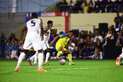 ORANJESTAD , ARUBA - JUNE 8: Aruba vs Curaçao on Saturday, June 8, 2024 at Compleho Deportivo Guillermo Prospero Trinidad in Oranjestad , 
(Photo by Davyne Croes/DAC Image)