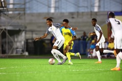 ORANJESTAD , ARUBA - JUNE 8: Aruba vs Curaçao on Saturday, June 8, 2024 at Compleho Deportivo Guillermo Prospero Trinidad in Oranjestad , 
(Photo by Davyne Croes/DAC Image)