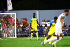 ORANJESTAD , ARUBA - JUNE 8: Aruba vs Curaçao on Saturday, June 8, 2024 at Compleho Deportivo Guillermo Prospero Trinidad in Oranjestad , 
(Photo by Davyne Croes/DAC Image)