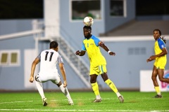 ORANJESTAD , ARUBA - JUNE 8: Aruba vs Curaçao on Saturday, June 8, 2024 at Compleho Deportivo Guillermo Prospero Trinidad in Oranjestad , 
(Photo by Davyne Croes/DAC Image)