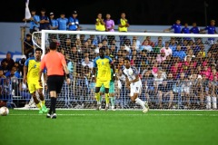 ORANJESTAD , ARUBA - JUNE 8: Aruba vs Curaçao on Saturday, June 8, 2024 at Compleho Deportivo Guillermo Prospero Trinidad in Oranjestad , 
(Photo by Davyne Croes/DAC Image)