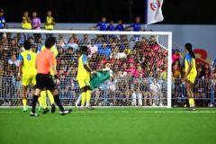 ORANJESTAD , ARUBA - JUNE 8: Aruba vs Curaçao on Saturday, June 8, 2024 at Compleho Deportivo Guillermo Prospero Trinidad in Oranjestad , 
(Photo by Davyne Croes/DAC Image)