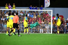 ORANJESTAD , ARUBA - JUNE 8: Aruba vs Curaçao on Saturday, June 8, 2024 at Compleho Deportivo Guillermo Prospero Trinidad in Oranjestad , 
(Photo by Davyne Croes/DAC Image)