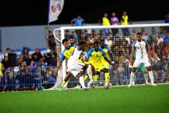 ORANJESTAD , ARUBA - JUNE 8: Aruba vs Curaçao on Saturday, June 8, 2024 at Compleho Deportivo Guillermo Prospero Trinidad in Oranjestad , 
(Photo by Davyne Croes/DAC Image)