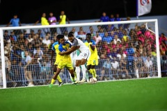 ORANJESTAD , ARUBA - JUNE 8: Aruba vs Curaçao on Saturday, June 8, 2024 at Compleho Deportivo Guillermo Prospero Trinidad in Oranjestad , 
(Photo by Davyne Croes/DAC Image)