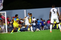 ORANJESTAD , ARUBA - JUNE 8: Aruba vs Curaçao on Saturday, June 8, 2024 at Compleho Deportivo Guillermo Prospero Trinidad in Oranjestad , 
(Photo by Davyne Croes/DAC Image)