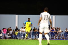 ORANJESTAD , ARUBA - JUNE 8: Aruba vs Curaçao on Saturday, June 8, 2024 at Compleho Deportivo Guillermo Prospero Trinidad in Oranjestad , 
(Photo by Davyne Croes/DAC Image)