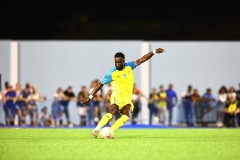 ORANJESTAD , ARUBA - JUNE 8: Aruba vs Curaçao on Saturday, June 8, 2024 at Compleho Deportivo Guillermo Prospero Trinidad in Oranjestad , 
(Photo by Davyne Croes/DAC Image)