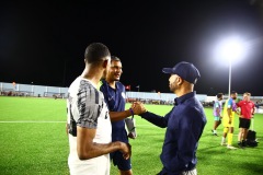 ORANJESTAD , ARUBA - JUNE 8: Aruba vs Curaçao on Saturday, June 8, 2024 at Compleho Deportivo Guillermo Prospero Trinidad in Oranjestad , 
(Photo by Davyne Croes/DAC Image)