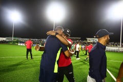 ORANJESTAD , ARUBA - JUNE 8: Aruba vs Curaçao on Saturday, June 8, 2024 at Compleho Deportivo Guillermo Prospero Trinidad in Oranjestad , 
(Photo by Davyne Croes/DAC Image)