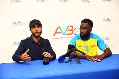 ORANJESTAD , ARUBA - JUNE 8: Aruba vs Curaçao on Saturday, June 8, 2024 at Compleho Deportivo Guillermo Prospero Trinidad in Oranjestad , 
(Photo by Davyne Croes/DAC Image)