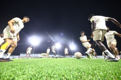 ORANJESTAD , ARUBA - JUNE 6: Aruba men’s football national team second training on Thursday, June 6, 2024 at Compleho Deportivo Guillermo Prospero Trinidad in Oranjestad , 
(Photo by Davyne Croes/DAC Image)