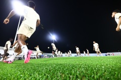 ORANJESTAD , ARUBA - JUNE 6: Aruba men’s football national team second training on Thursday, June 6, 2024 at Compleho Deportivo Guillermo Prospero Trinidad in Oranjestad , 
(Photo by Davyne Croes/DAC Image)