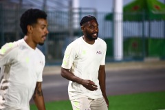 ORANJESTAD , ARUBA - JUNE 6: Aruba men’s football national team second training on Thursday, June 6, 2024 at Compleho Deportivo Guillermo Prospero Trinidad in Oranjestad , 
(Photo by Davyne Croes/DAC Image)