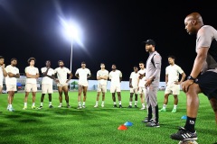 ORANJESTAD , ARUBA - JUNE 6: Aruba men’s football national team second training on Thursday, June 6, 2024 at Compleho Deportivo Guillermo Prospero Trinidad in Oranjestad , 
(Photo by Davyne Croes/DAC Image)