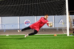 ORANJESTAD , ARUBA - JUNE 6: Aruba men’s football national team second training on Thursday, June 6, 2024 at Compleho Deportivo Guillermo Prospero Trinidad in Oranjestad , 
(Photo by Davyne Croes/DAC Image)