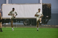 ORANJESTAD , ARUBA - JUNE 6: Aruba men’s football national team second training on Thursday, June 6, 2024 at Compleho Deportivo Guillermo Prospero Trinidad in Oranjestad , 
(Photo by Davyne Croes/DAC Image)