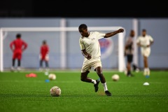 ORANJESTAD , ARUBA - JUNE 6: Aruba men’s football national team second training on Thursday, June 6, 2024 at Compleho Deportivo Guillermo Prospero Trinidad in Oranjestad , 
(Photo by Davyne Croes/DAC Image)