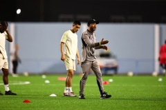 ORANJESTAD , ARUBA - JUNE 6: Aruba men’s football national team second training on Thursday, June 6, 2024 at Compleho Deportivo Guillermo Prospero Trinidad in Oranjestad , 
(Photo by Davyne Croes/DAC Image)