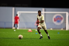 ORANJESTAD , ARUBA - JUNE 6: Aruba men’s football national team second training on Thursday, June 6, 2024 at Compleho Deportivo Guillermo Prospero Trinidad in Oranjestad , 
(Photo by Davyne Croes/DAC Image)