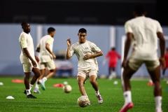 ORANJESTAD , ARUBA - JUNE 6: Aruba men’s football national team second training on Thursday, June 6, 2024 at Compleho Deportivo Guillermo Prospero Trinidad in Oranjestad , 
(Photo by Davyne Croes/DAC Image)