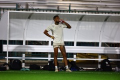 ORANJESTAD , ARUBA - JUNE 6: Aruba men’s football national team second training on Thursday, June 6, 2024 at Compleho Deportivo Guillermo Prospero Trinidad in Oranjestad , 
(Photo by Davyne Croes/DAC Image)