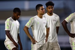ORANJESTAD , ARUBA - JUNE 6: Aruba men’s football national team second training on Thursday, June 6, 2024 at Compleho Deportivo Guillermo Prospero Trinidad in Oranjestad , 
(Photo by Davyne Croes/DAC Image)