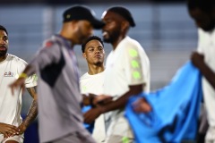ORANJESTAD , ARUBA - JUNE 6: Aruba men’s football national team second training on Thursday, June 6, 2024 at Compleho Deportivo Guillermo Prospero Trinidad in Oranjestad , 
(Photo by Davyne Croes/DAC Image)