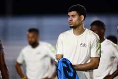 ORANJESTAD , ARUBA - JUNE 6: Aruba men’s football national team second training on Thursday, June 6, 2024 at Compleho Deportivo Guillermo Prospero Trinidad in Oranjestad , 
(Photo by Davyne Croes/DAC Image)