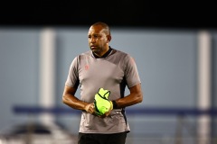 ORANJESTAD , ARUBA - JUNE 6: Aruba men’s football national team second training on Thursday, June 6, 2024 at Compleho Deportivo Guillermo Prospero Trinidad in Oranjestad , 
(Photo by Davyne Croes/DAC Image)