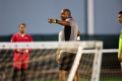 ORANJESTAD , ARUBA - JUNE 6: Aruba men’s football national team second training on Thursday, June 6, 2024 at Compleho Deportivo Guillermo Prospero Trinidad in Oranjestad , 
(Photo by Davyne Croes/DAC Image)