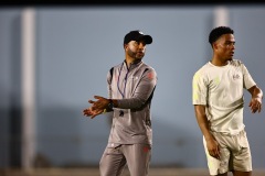 ORANJESTAD , ARUBA - JUNE 6: Aruba men’s football national team second training on Thursday, June 6, 2024 at Compleho Deportivo Guillermo Prospero Trinidad in Oranjestad , 
(Photo by Davyne Croes/DAC Image)