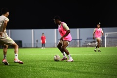 ORANJESTAD , ARUBA - JUNE 6: Aruba men’s football national team second training on Thursday, June 6, 2024 at Compleho Deportivo Guillermo Prospero Trinidad in Oranjestad , 
(Photo by Davyne Croes/DAC Image)